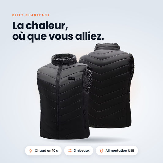 Gilet chauffant VALNOR sans manches