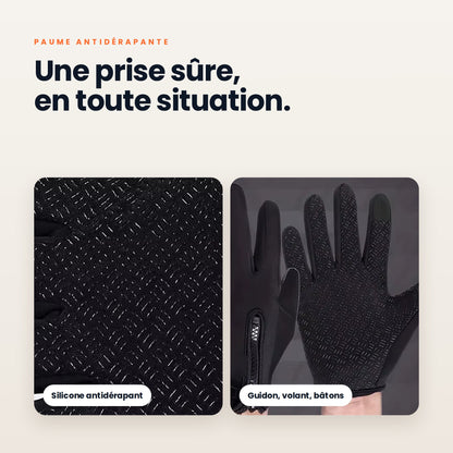 Paume antidérapante en silicone des gants VALNOR